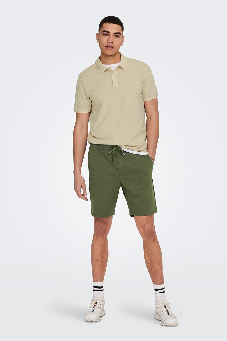 Only & Sons Спортни бермуди с връзка - Pepit.bg