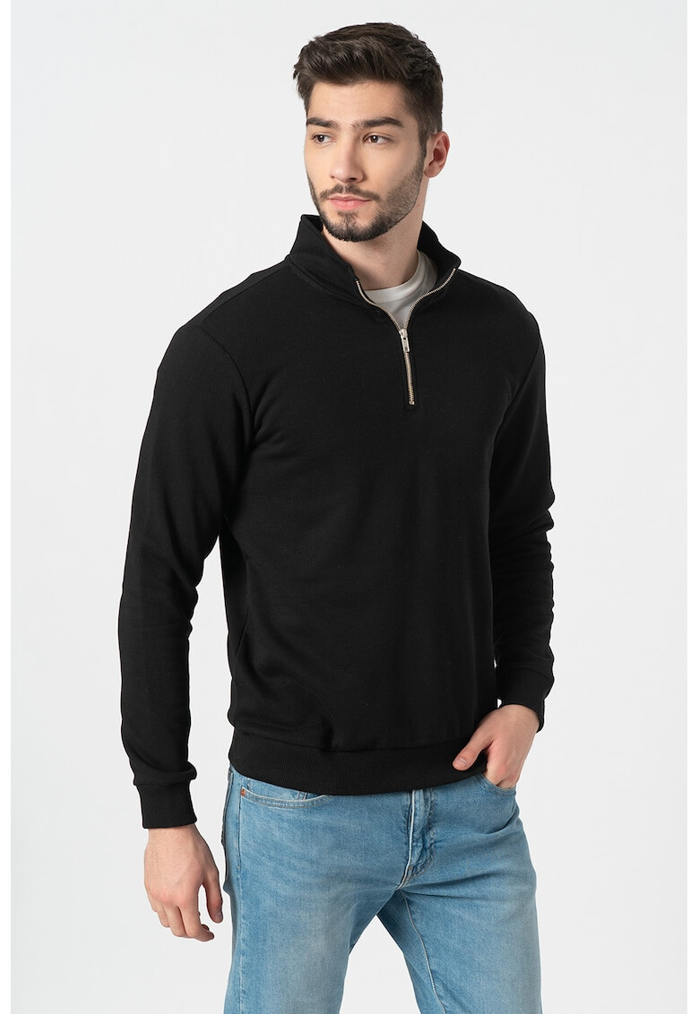 Only & Sons Суитшърт Ceres с цепка с цип - Pepit.bg