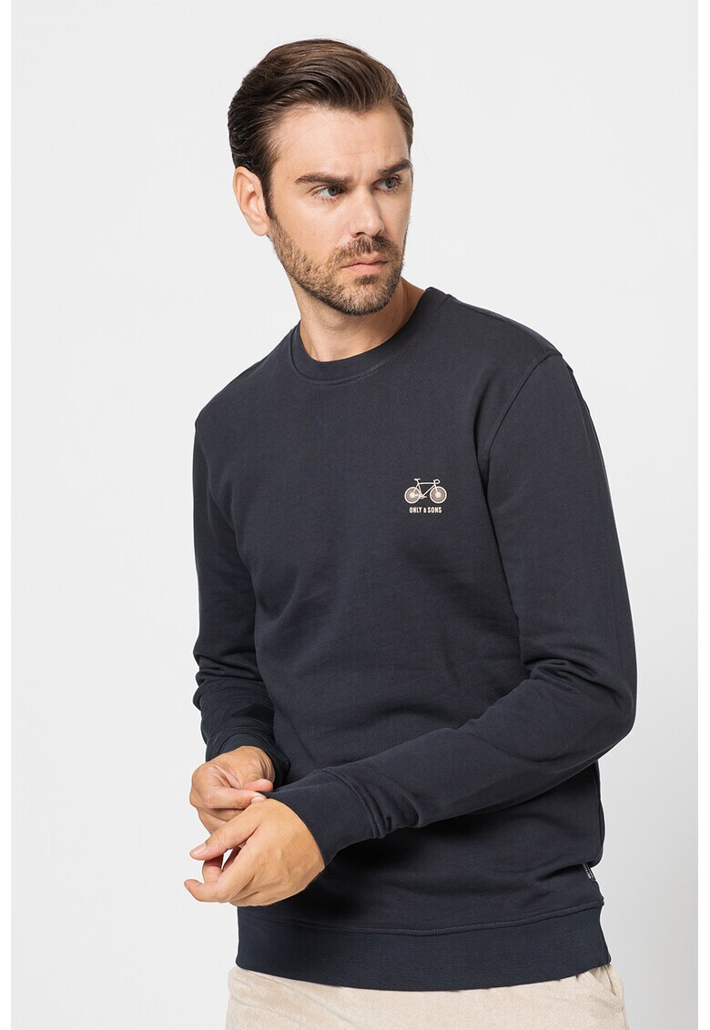 Only & Sons Суитшърт Kento с овално деколте - Pepit.bg