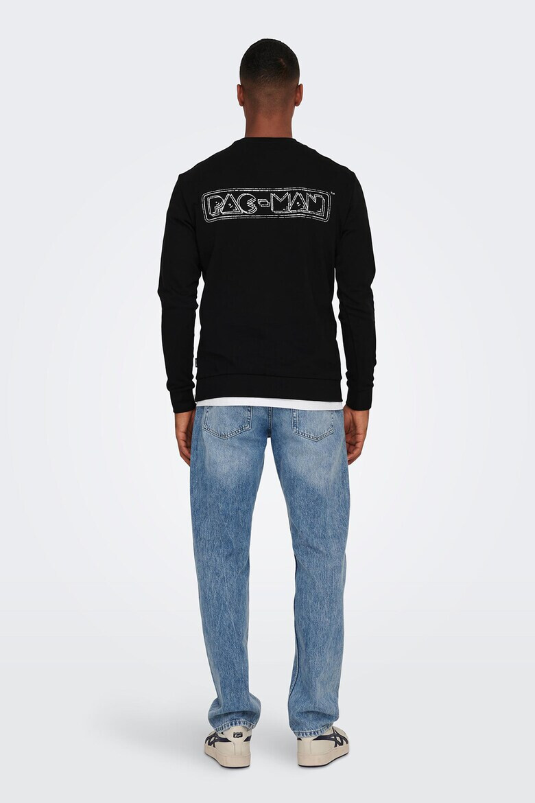 Only & Sons Суитшърт с щампа Pac-Man - Pepit.bg