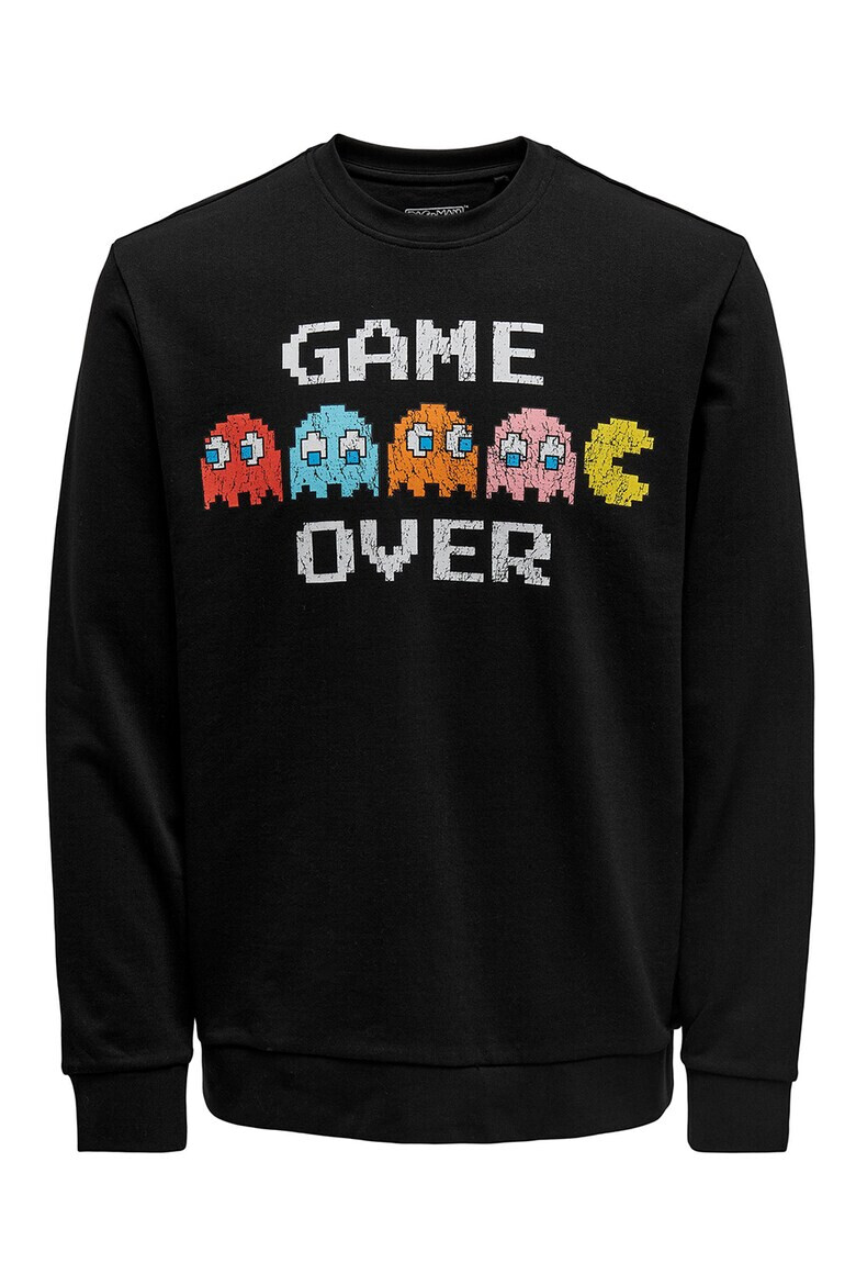 Only & Sons Суитшърт с щампа Pac-Man - Pepit.bg