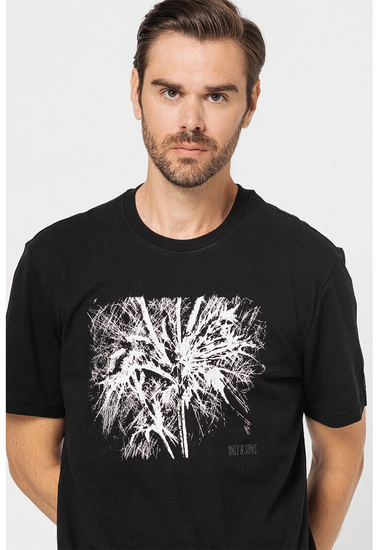 Only & Sons Тениска Bryan с десен - Pepit.bg