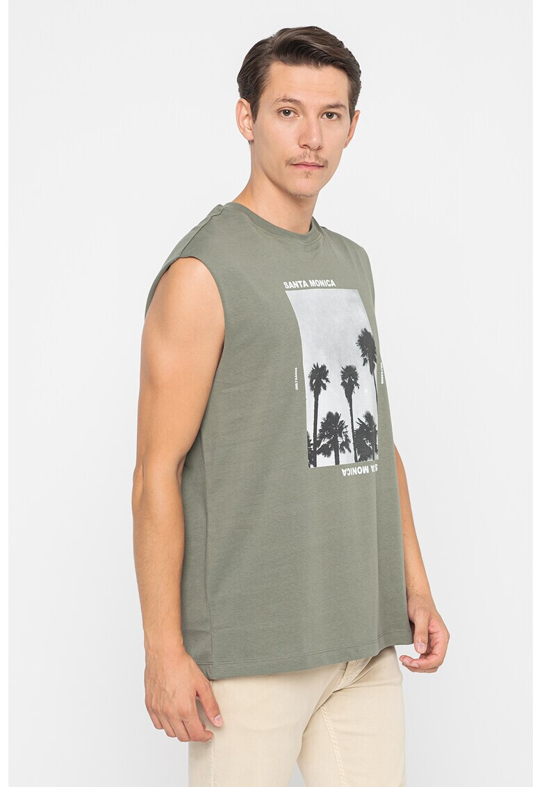 Only & Sons Тениска Grayson с принт без ръкави - Pepit.bg