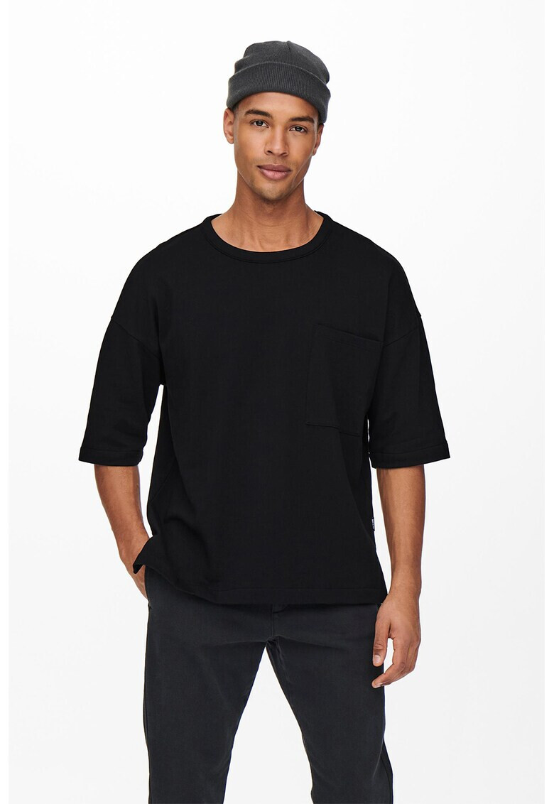 Only & Sons Тениска с джоб на гърдите - Pepit.bg