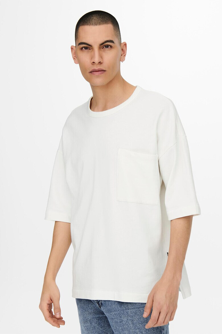 Only & Sons Тениска с джоб на гърдите - Pepit.bg
