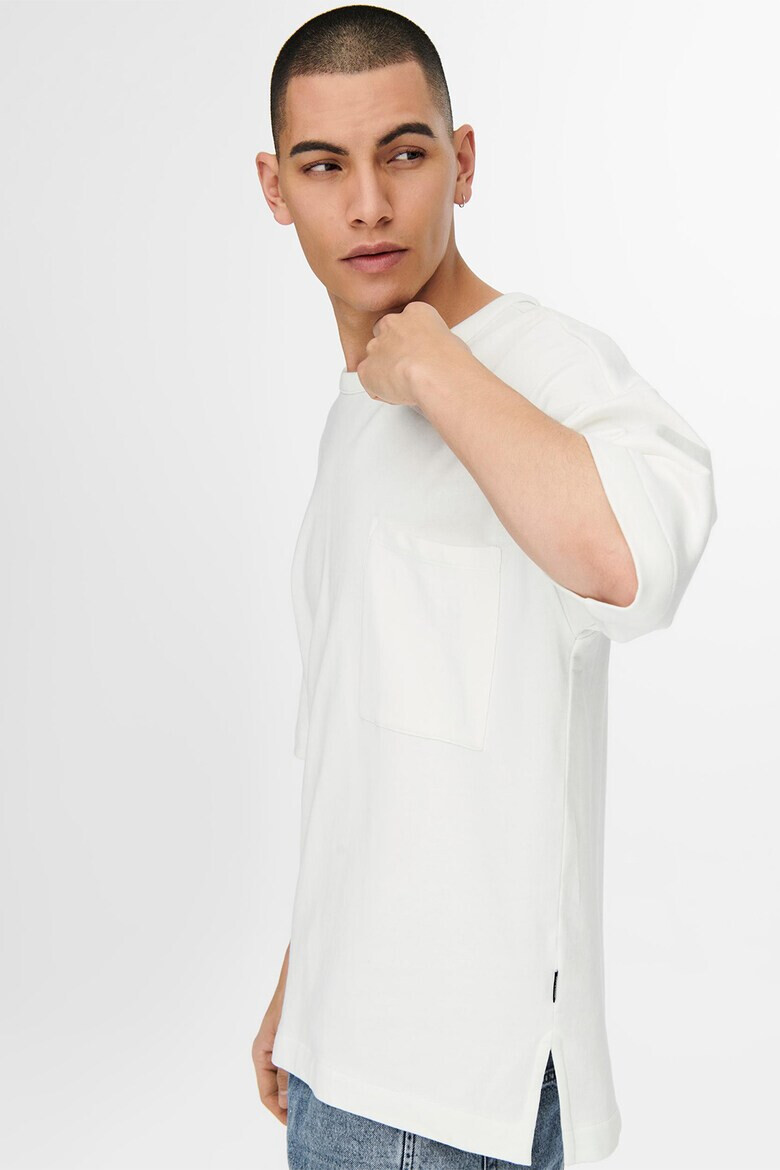 Only & Sons Тениска с джоб на гърдите - Pepit.bg