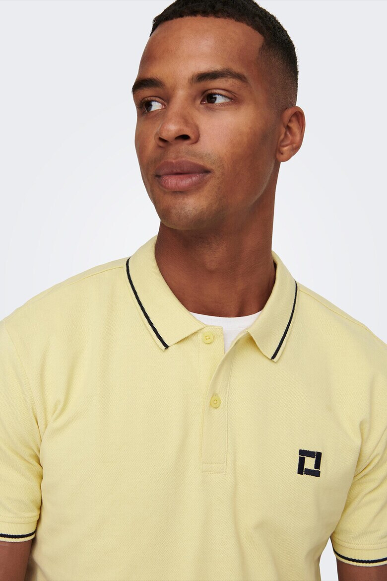 Only & Sons Тениска с яка - Pepit.bg