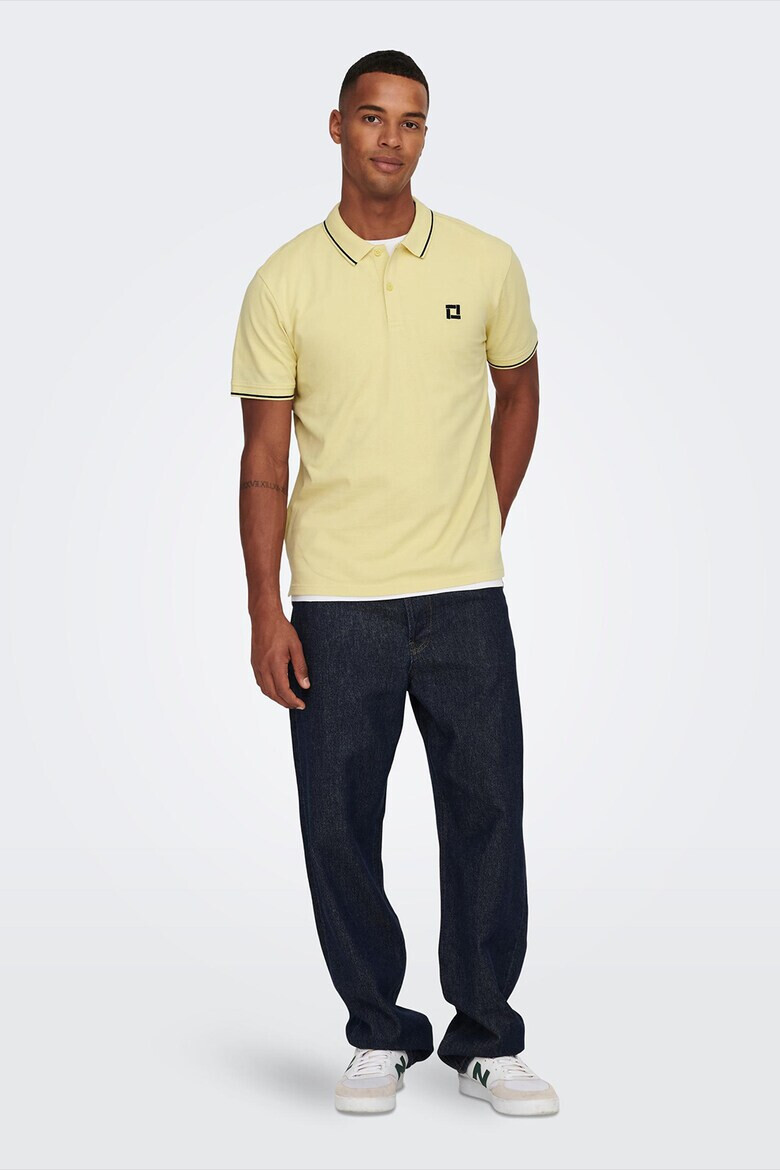 Only & Sons Тениска с яка - Pepit.bg