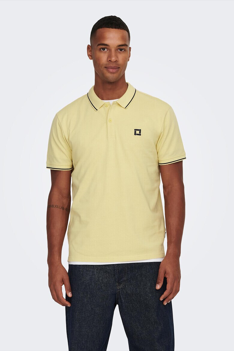 Only & Sons Тениска с яка - Pepit.bg