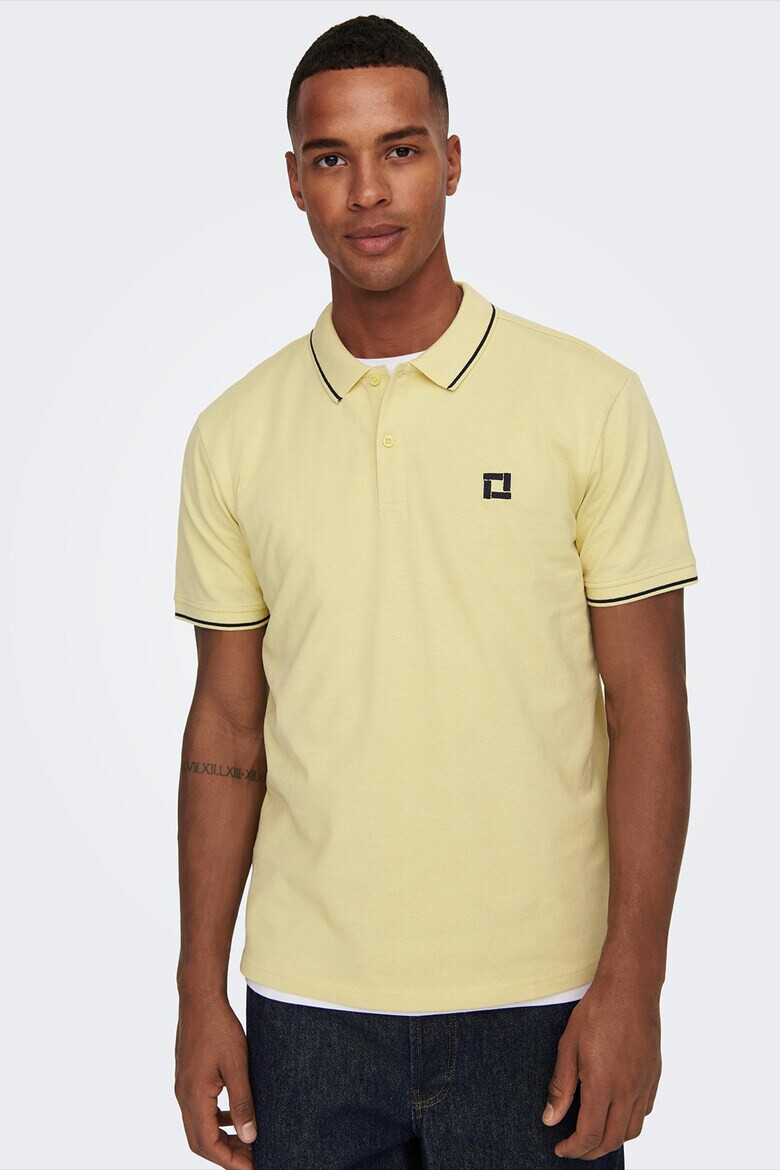 Only & Sons Тениска с яка - Pepit.bg