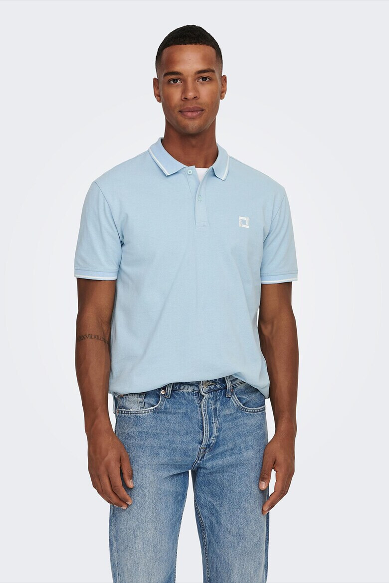 Only & Sons Тениска с яка - Pepit.bg