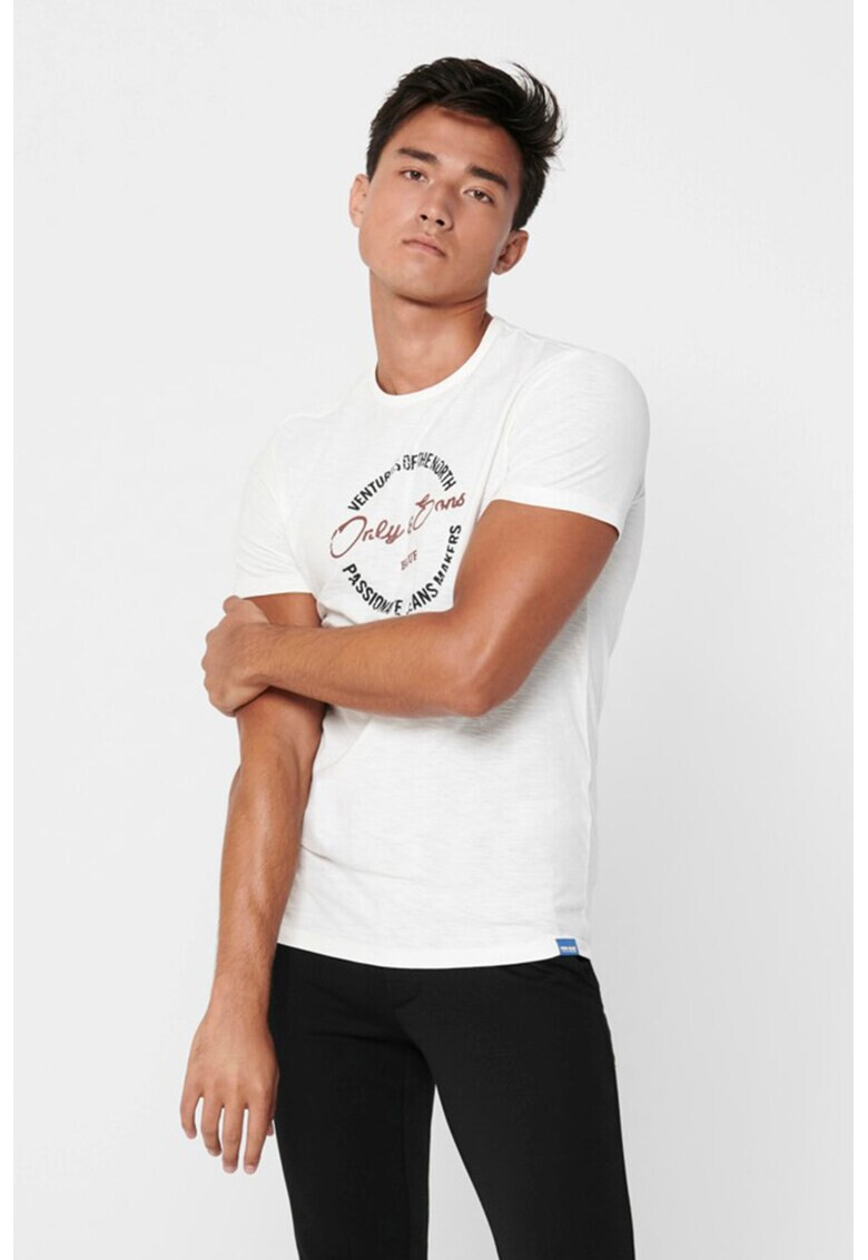 Only & Sons Тениска Bruce от органичен памук - Pepit.bg