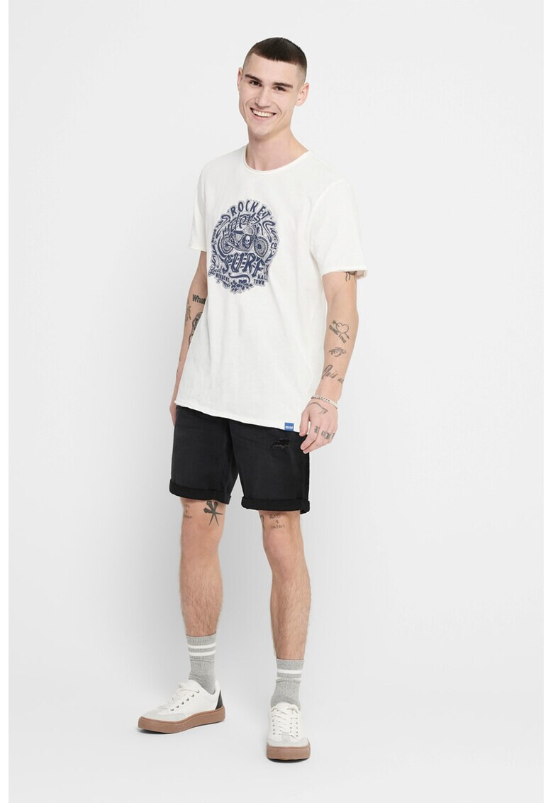 Only & Sons Tениска с надписи - Pepit.bg