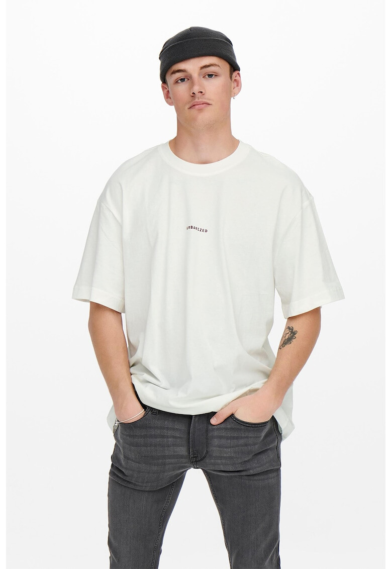 Only & Sons Тениска с паднали ръкави - Pepit.bg