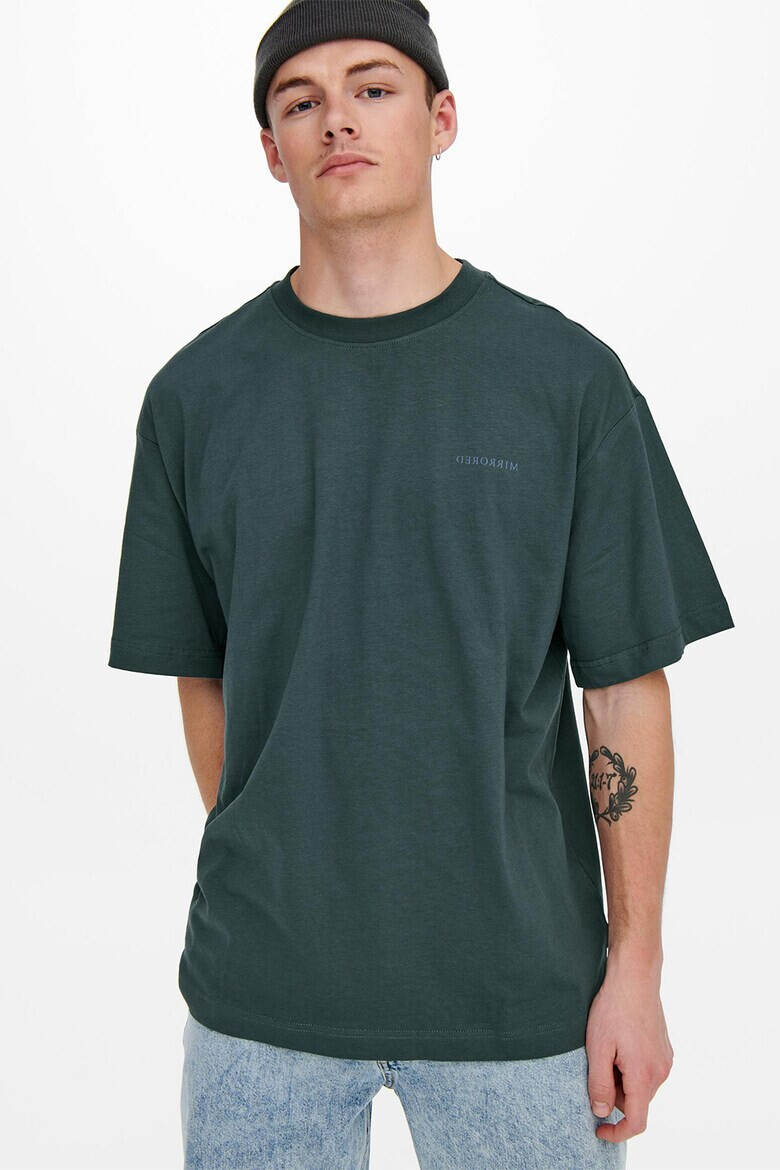 Only & Sons Тениска с паднали ръкави - Pepit.bg