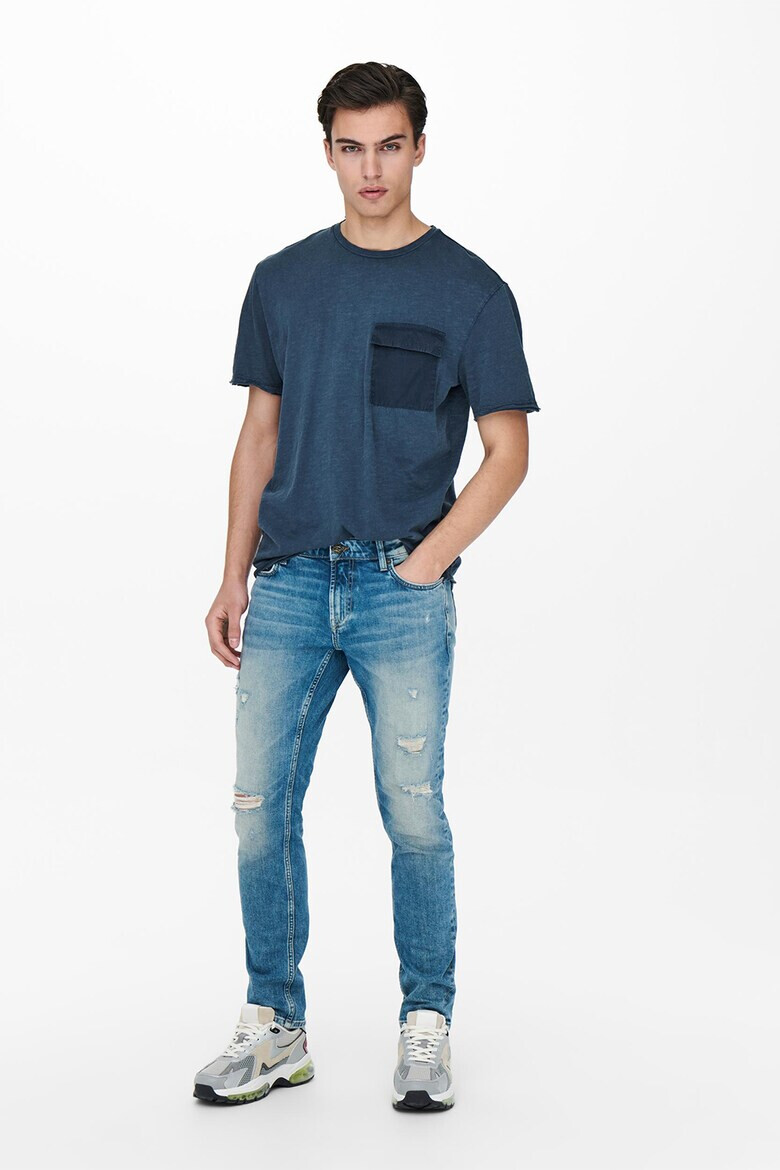 Only & Sons Тениска с пришит джоб - Pepit.bg
