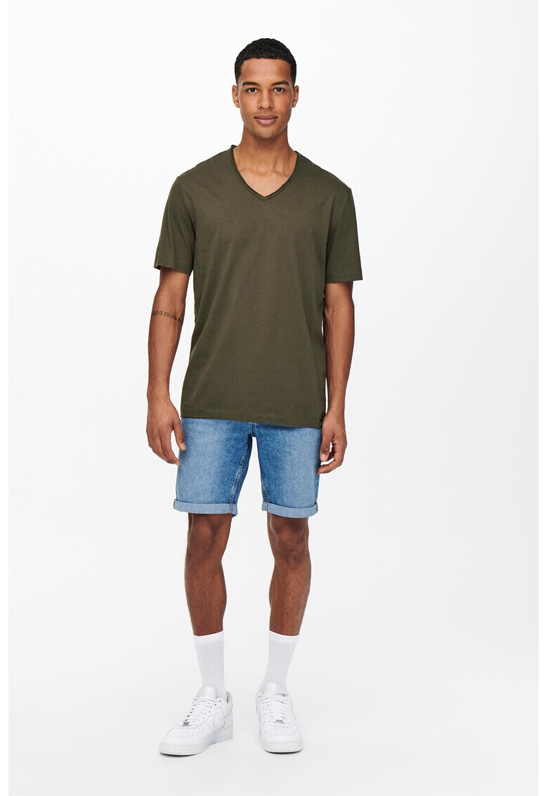 Only & Sons Тениска с шпиц - Pepit.bg