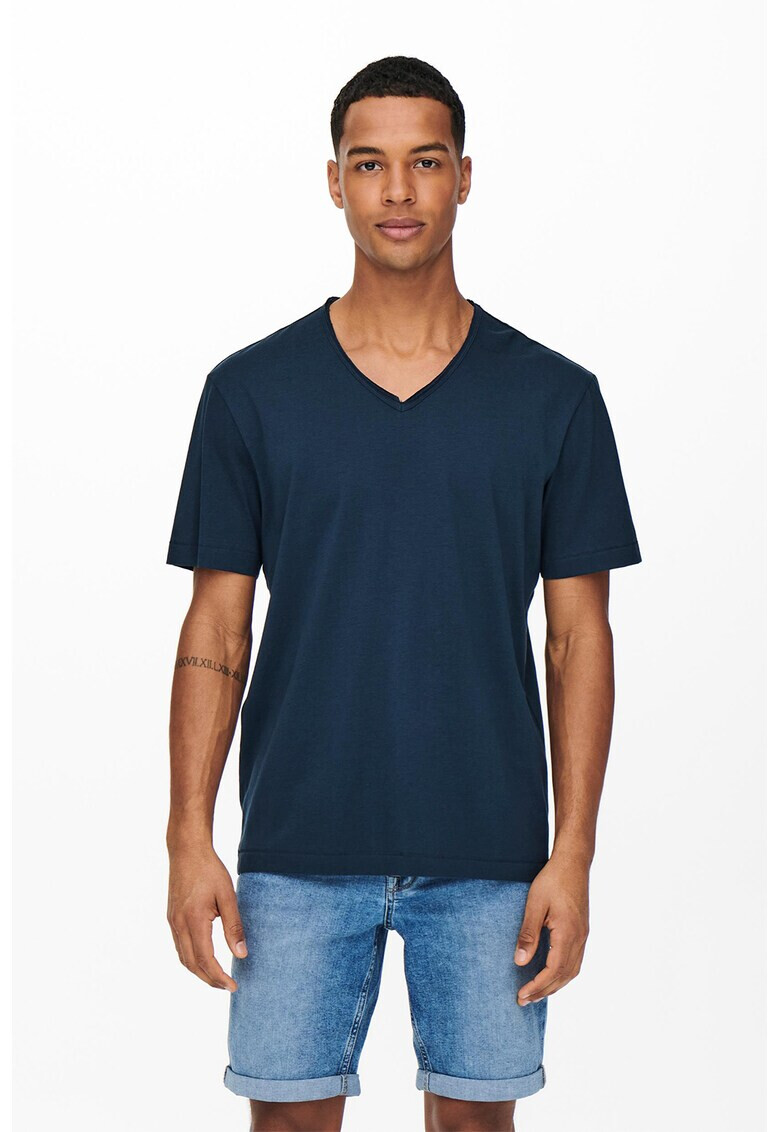Only & Sons Тениска с шпиц - Pepit.bg