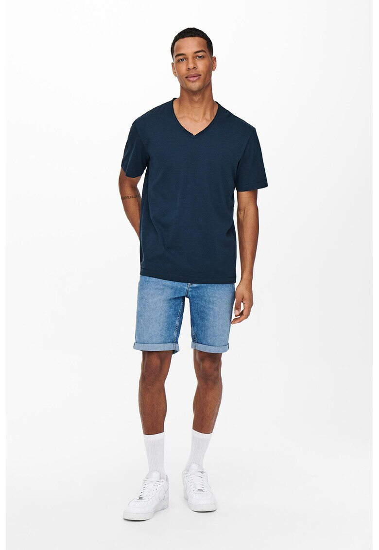 Only & Sons Тениска с шпиц - Pepit.bg