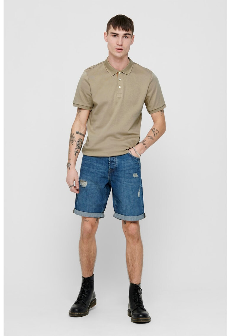 Only & Sons Тениска с яка - Pepit.bg