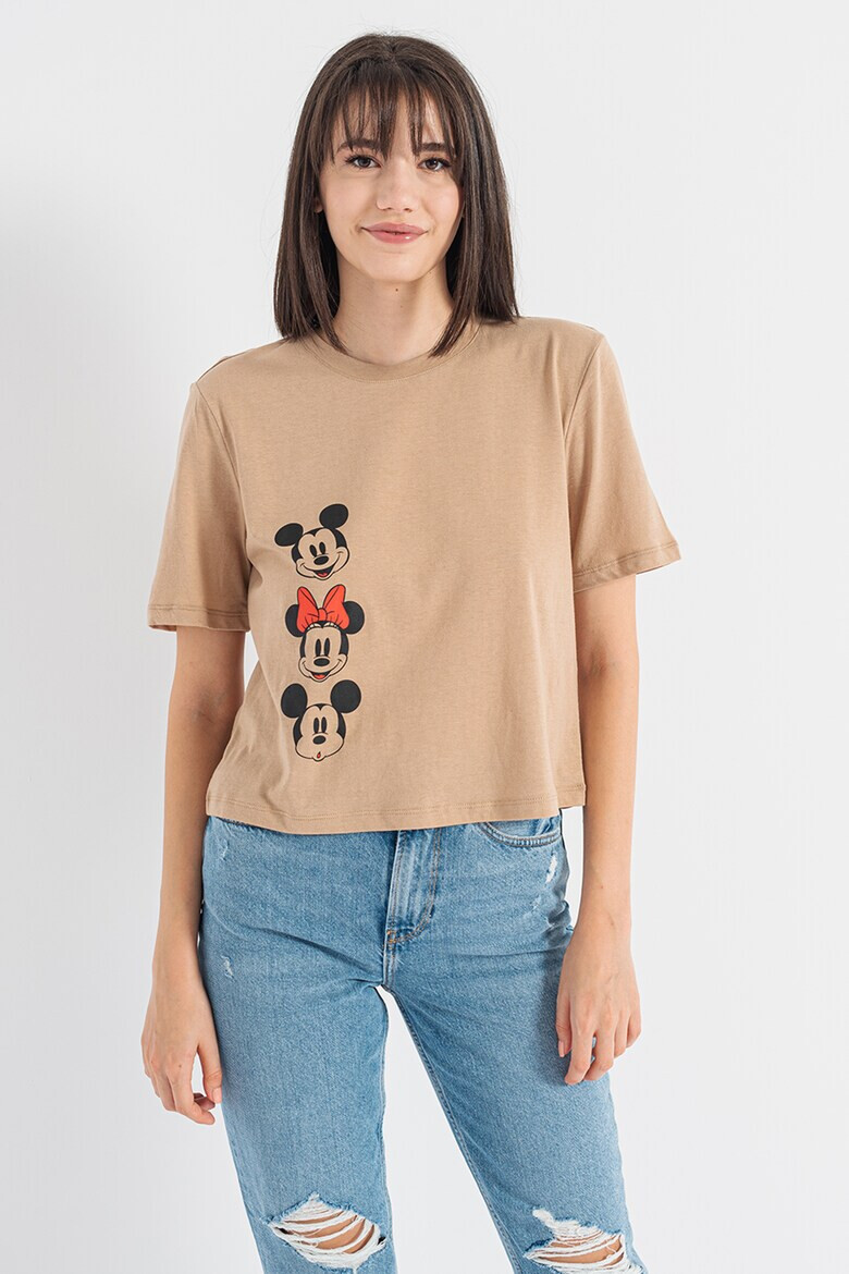 Only Тениска Mickey с щампа - Pepit.bg