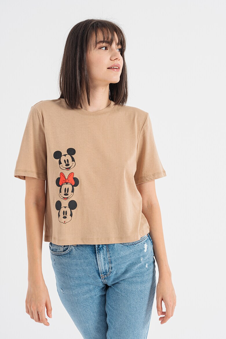 Only Тениска Mickey с щампа - Pepit.bg