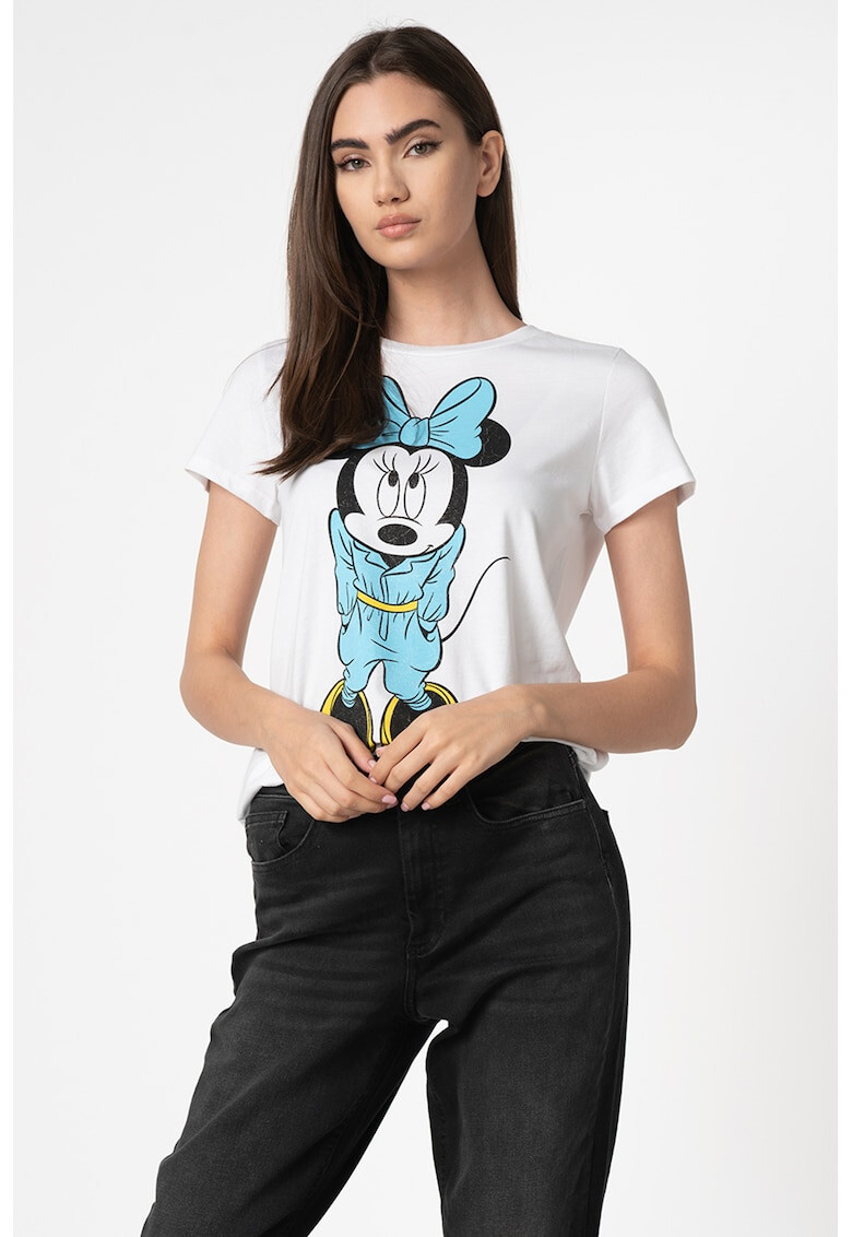 Only Tениска с щампа Minnie Mouse - Pepit.bg