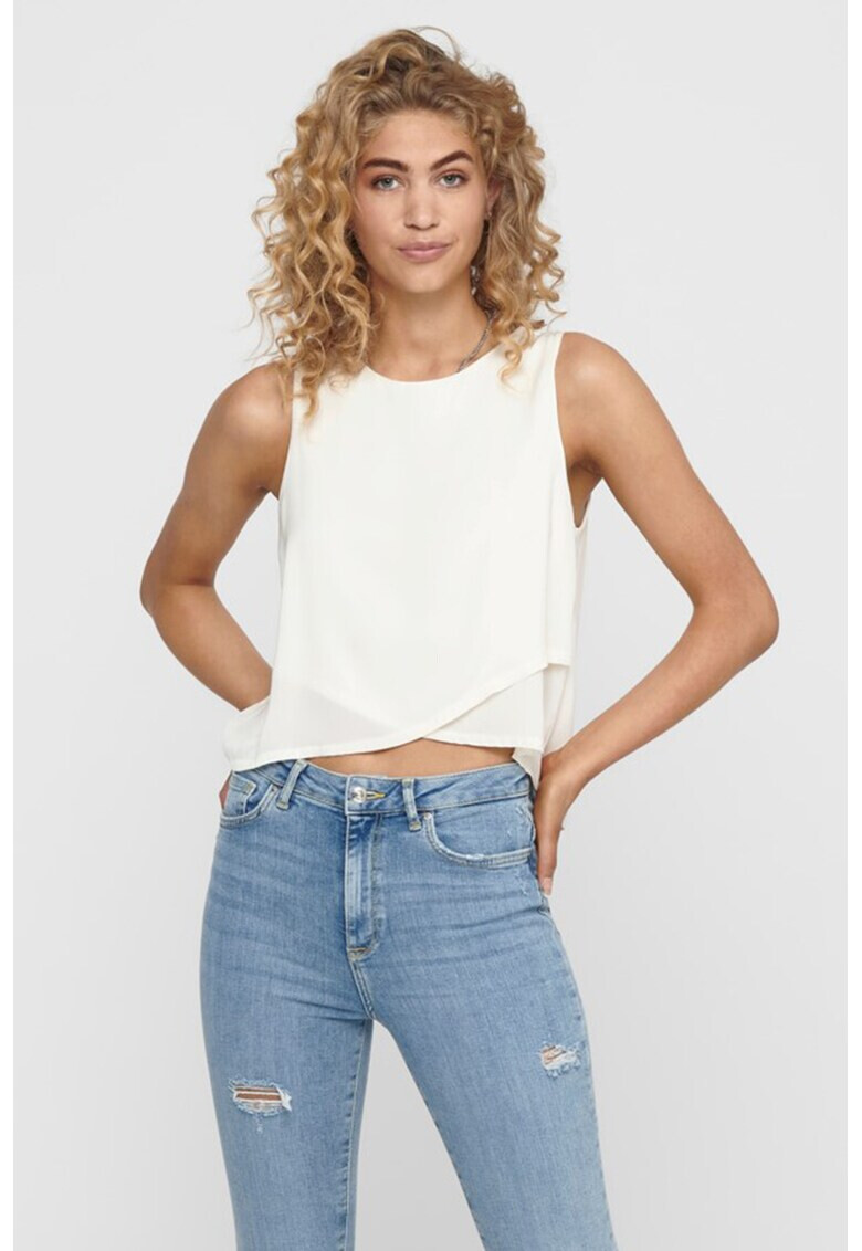 Only Топ със застъпен дизайн - Pepit.bg