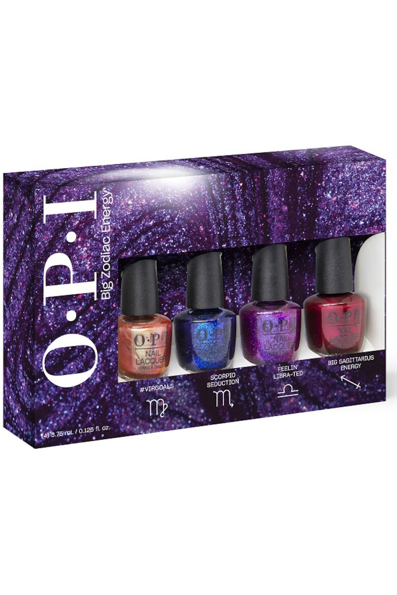 Opi Комплект лак за нокти Nail Lacquer Big Zodiac Energy Collection - 4x3 -75 мл - Pepit.bg