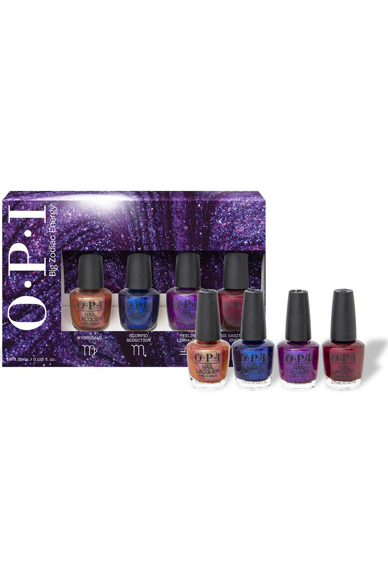 Opi Комплект лак за нокти Nail Lacquer Big Zodiac Energy Collection - 4x3 -75 мл - Pepit.bg