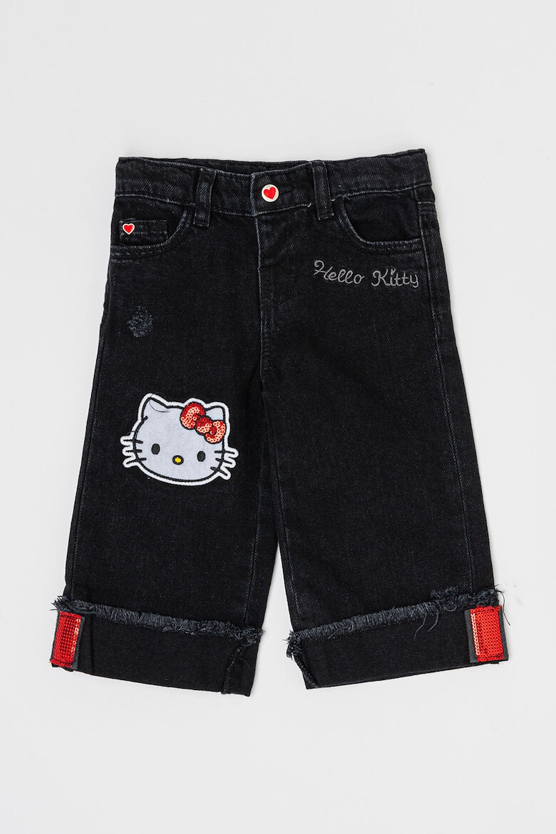 Original Marines Дънки с принт на Hello Kitty - Pepit.bg