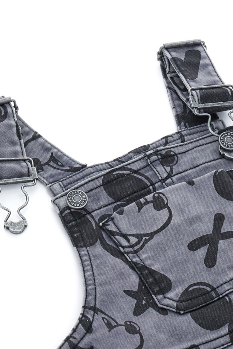 Original Marines Дънков гащеризон с щампа Mickey Mouse - Pepit.bg