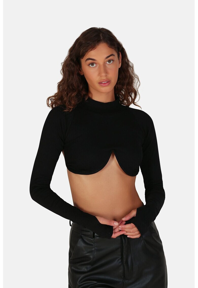 OW Intimates Къса блуза Muse с отвор на гърба - Pepit.bg