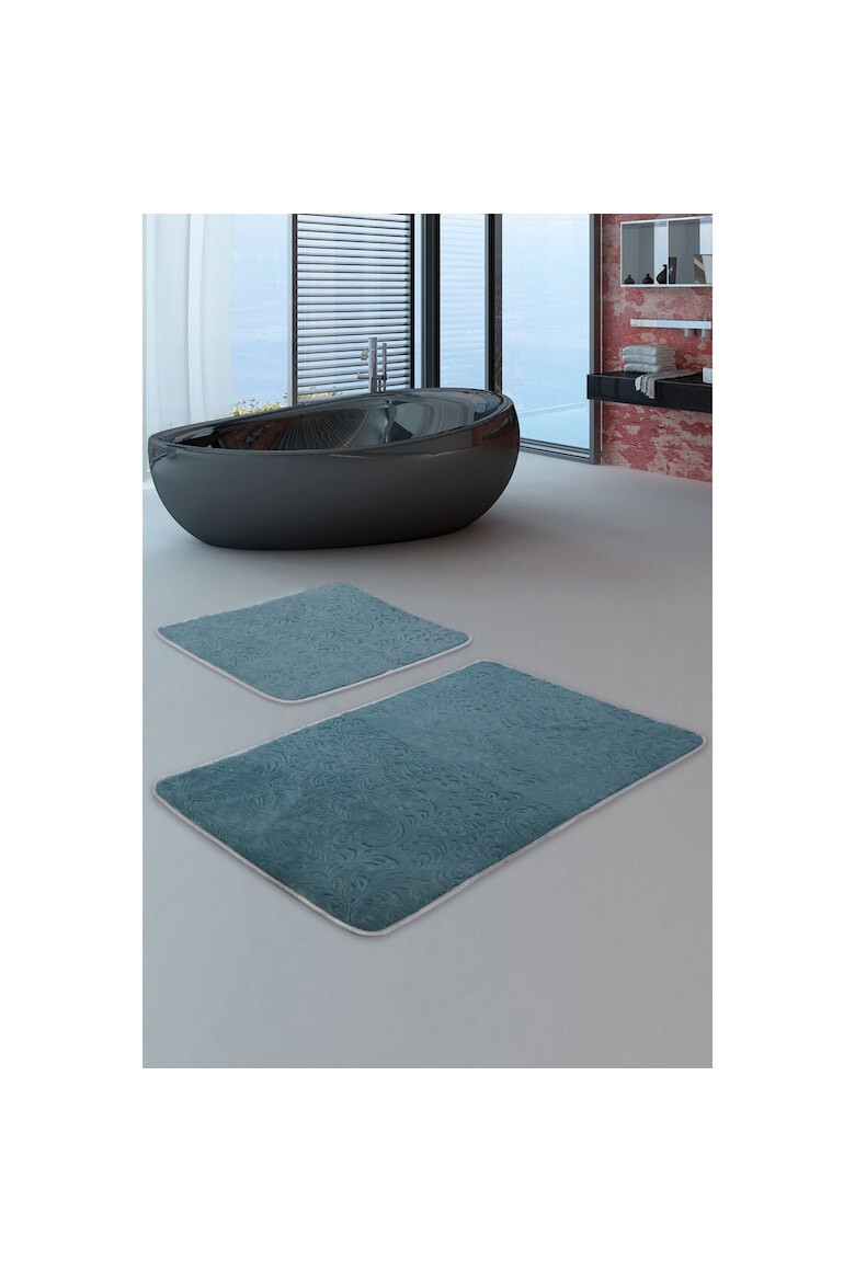 Oyo home Emboss_Set_2-Bath Mat - Pepit.bg