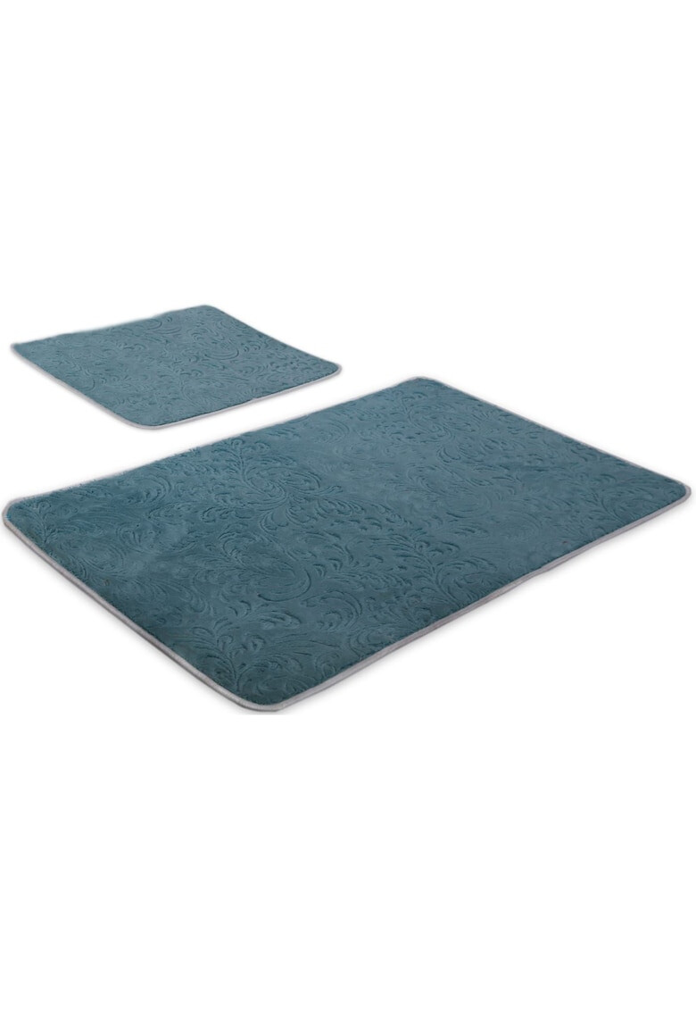 Oyo home Emboss_Set_2-Bath Mat - Pepit.bg