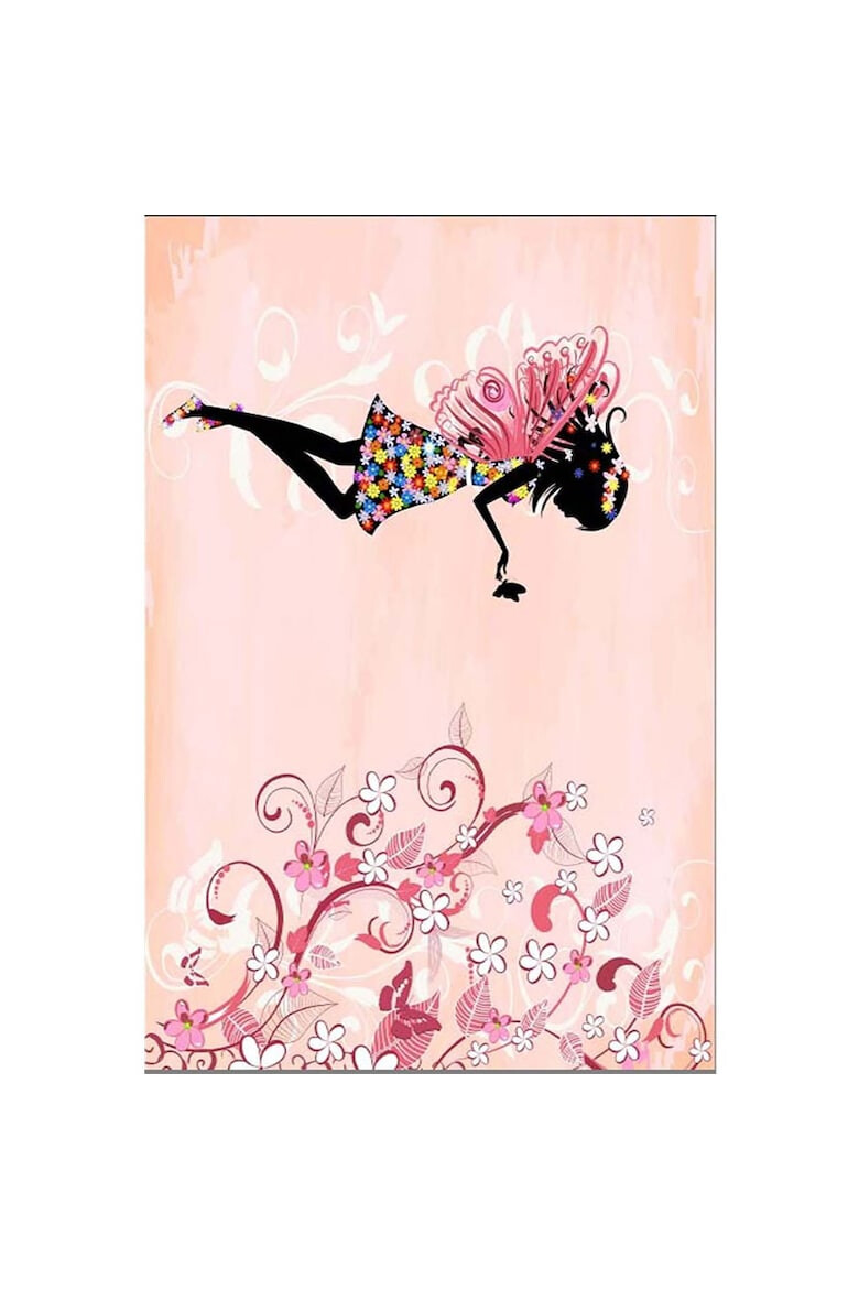 Oyo home Килим Butterfly 140x220 см Полиестер Дигитален печат Неплъзгащ се Многоцветен - Pepit.bg