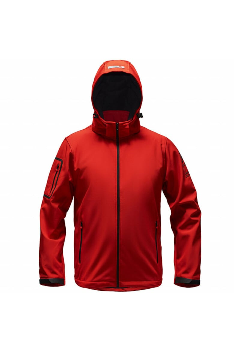 Ozoshi Мъжко яке Kazaiuki Softshell - Червен - Pepit.bg