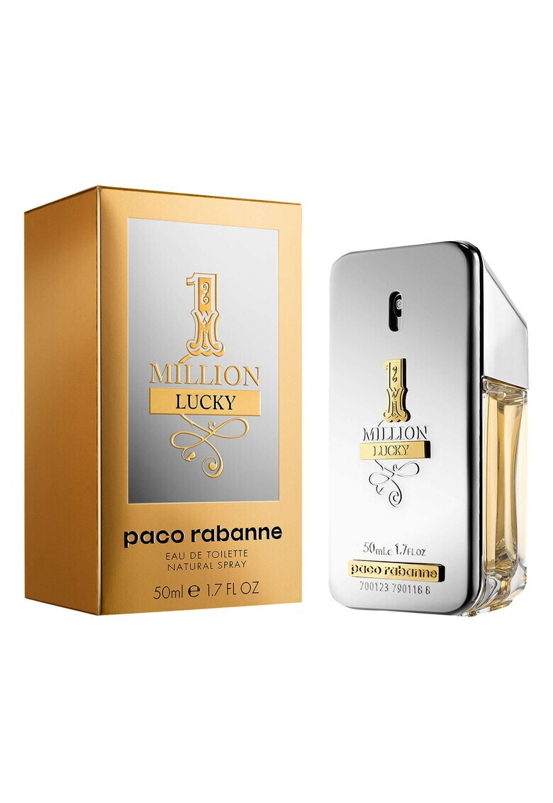 Paco Rabanne Тоалетна вода за мъже 1 Million Lucky 50 мл - Pepit.bg