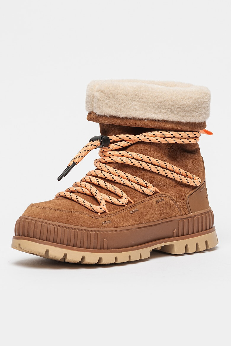 Palladium Кожени боти Pallashock Hiver - Кафяв - Pepit.bg