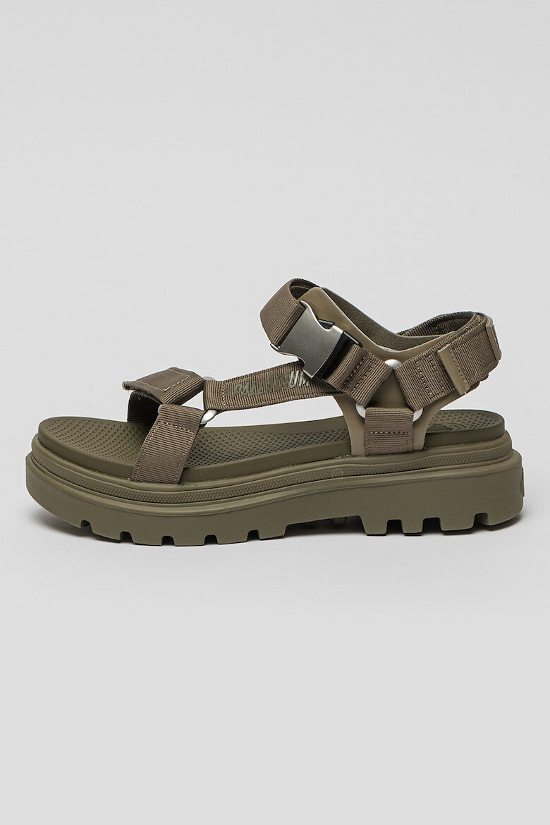 Palladium Текстилни сандали с лого - Pepit.bg
