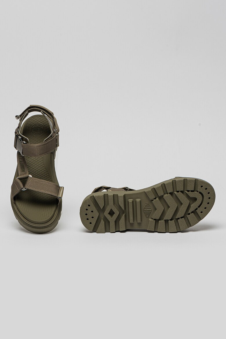Palladium Текстилни сандали с лого - Pepit.bg