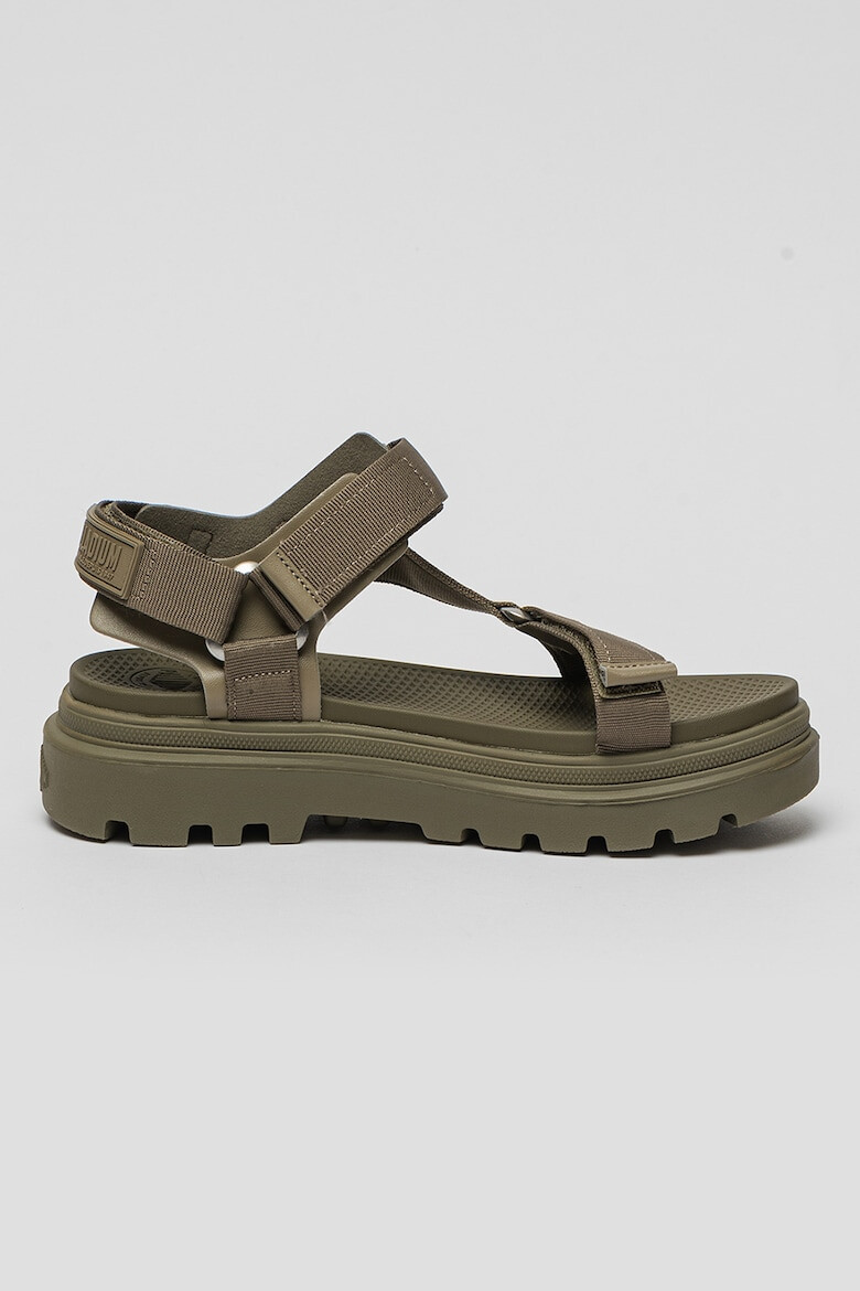 Palladium Текстилни сандали с лого - Pepit.bg