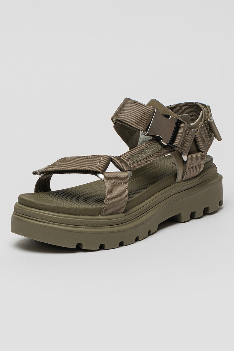 Palladium Текстилни сандали с лого - Pepit.bg