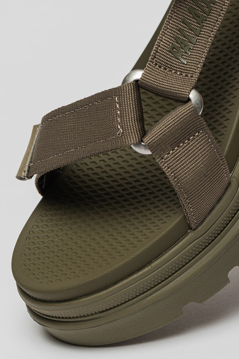 Palladium Текстилни сандали с лого - Pepit.bg