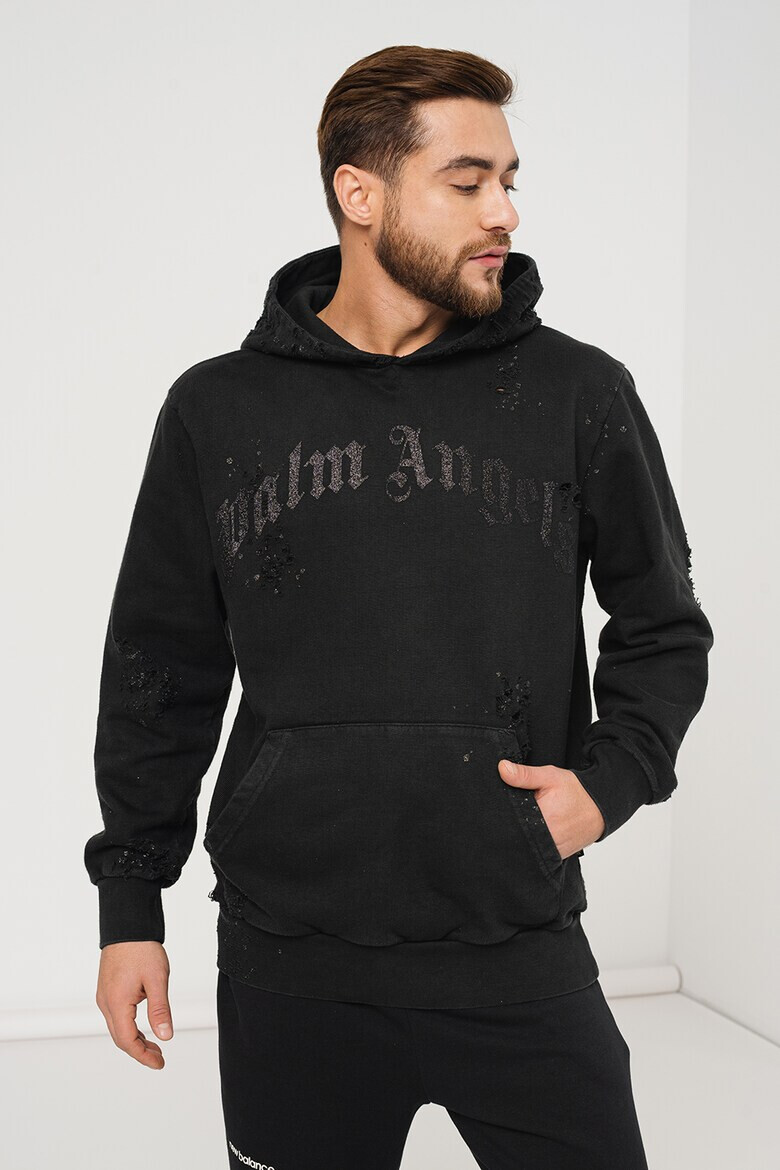 PALM ANGELS Худи с джоб кенгуру - Pepit.bg