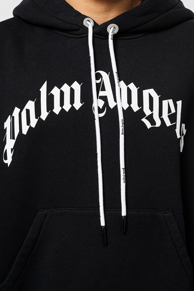 PALM ANGELS Худи с лого и джоб кенгуру - Pepit.bg