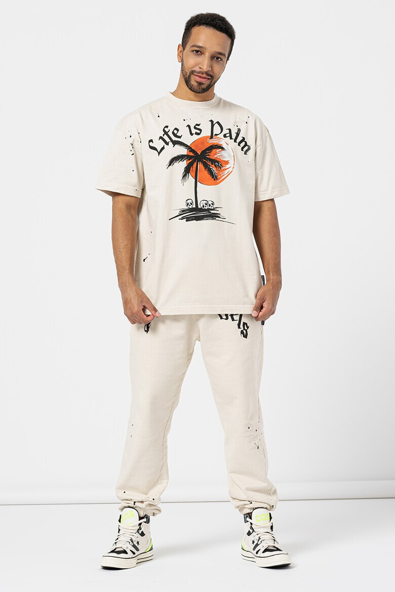 PALM ANGELS Тениска Sunset Palm с принт - Pepit.bg