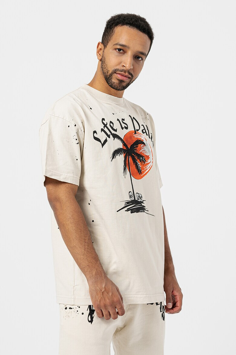 PALM ANGELS Тениска Sunset Palm с принт - Pepit.bg