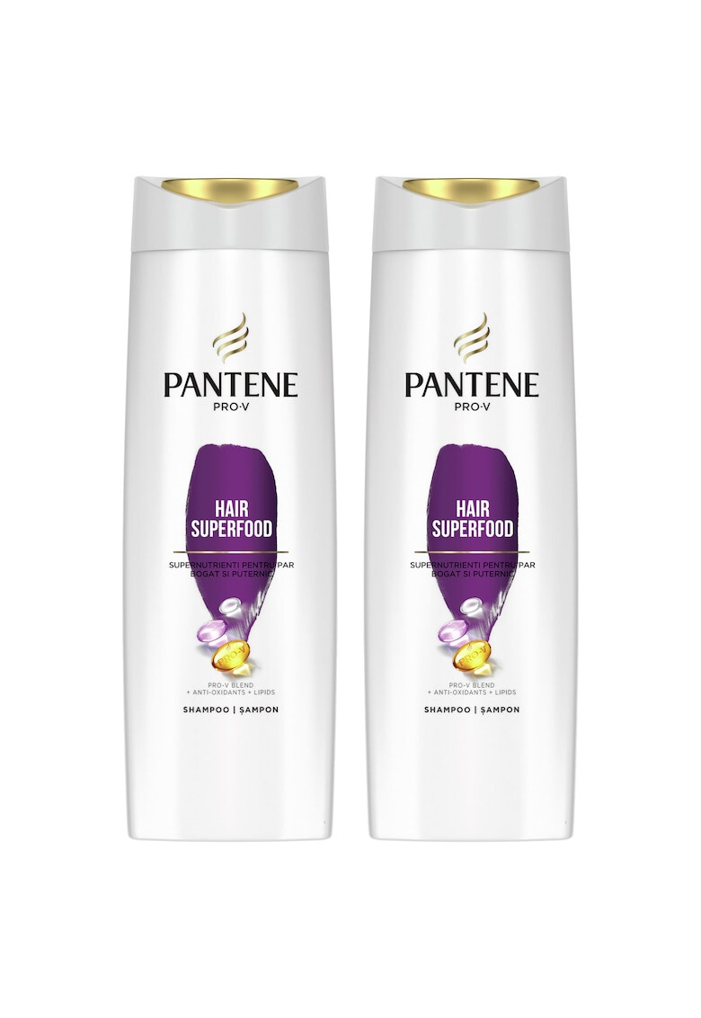 Pantene Комплект 2 x Шампоан Pro-V Superfood 360 мл - Pepit.bg