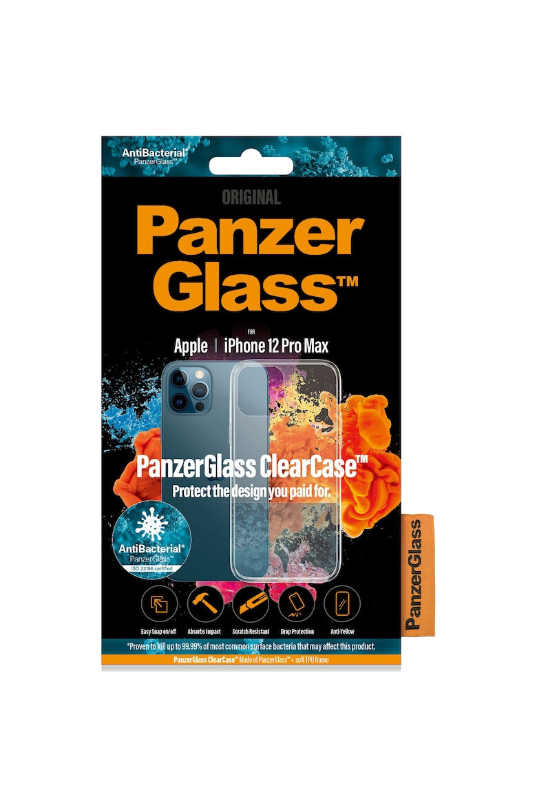 PanzerGlass Калъф за Apple iPhone 12 Pro Max - Прозрачен - Pepit.bg